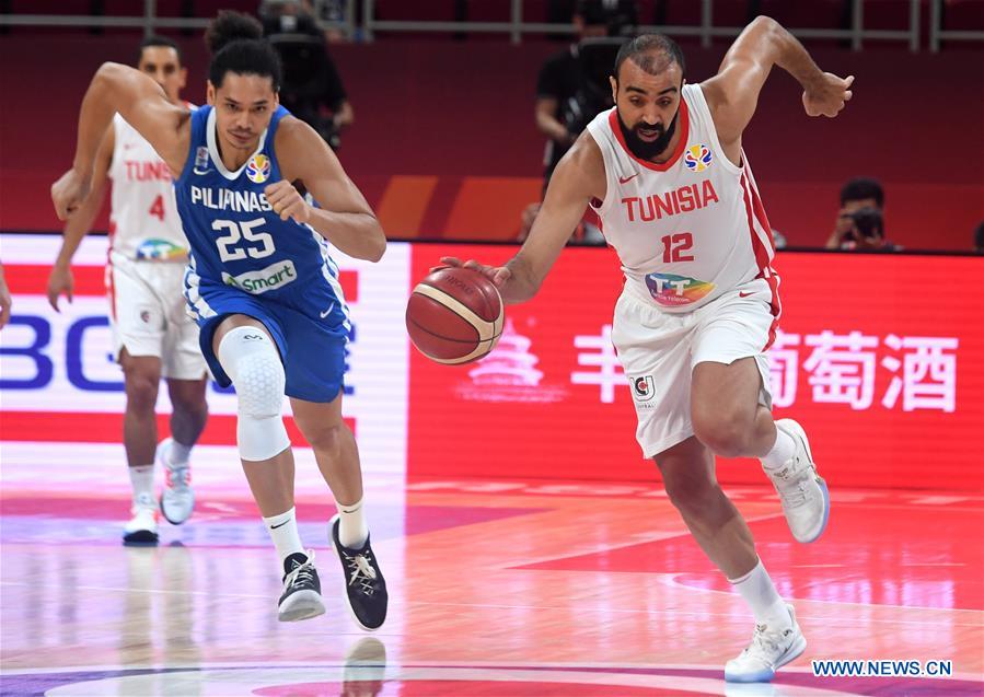 (SP)CHINA-BEIJING-BASKETBALL-FIBA WORLD CUP-GROUP N-TUN VS PHI(CN)