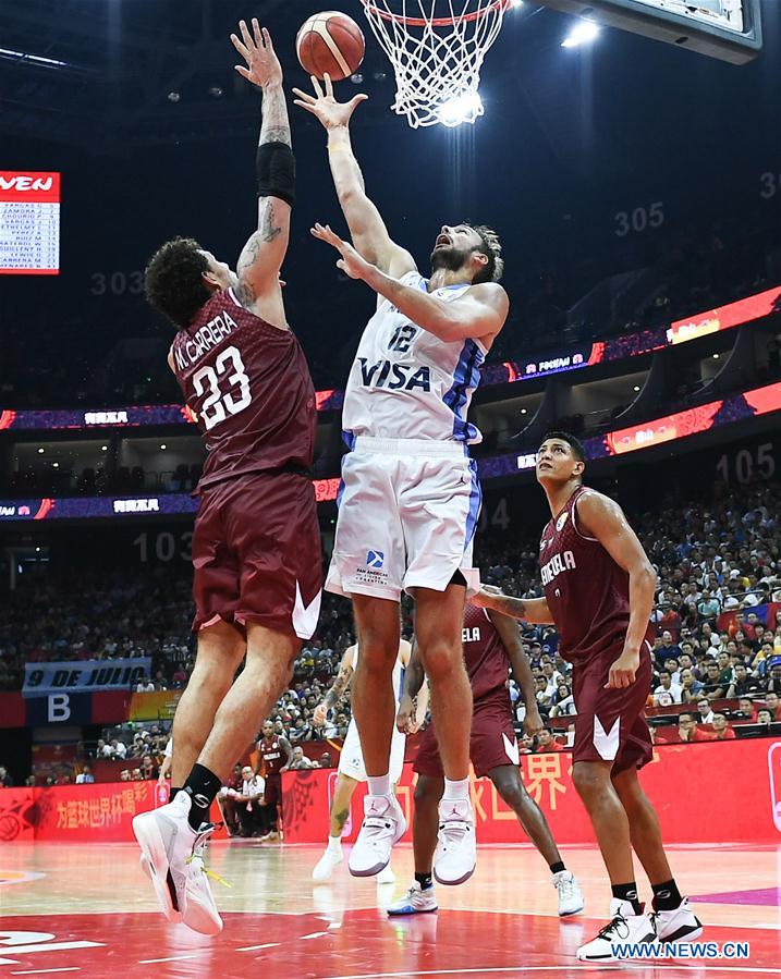 (SP)CHINA-FOSHAN-BASKETBALL-FIBA WORLD CUP-GROUP I- ARG VS VEN (CN)