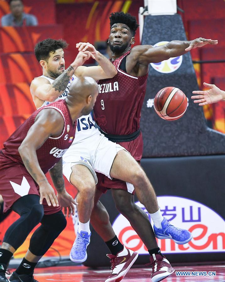 (SP)CHINA-FOSHAN-BASKETBALL-FIBA WORLD CUP-GROUP I-ARG VS VEN (CN)