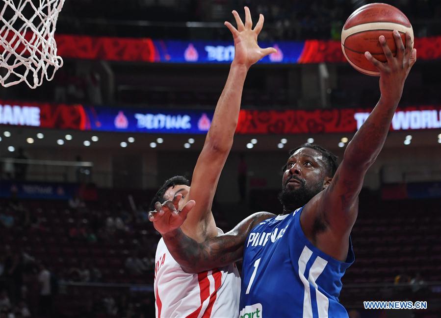 (SP)CHINA-BEIJING-BASKETBALL-FIBA WORLD CUP-GROUP N-TUN VS PHI(CN)