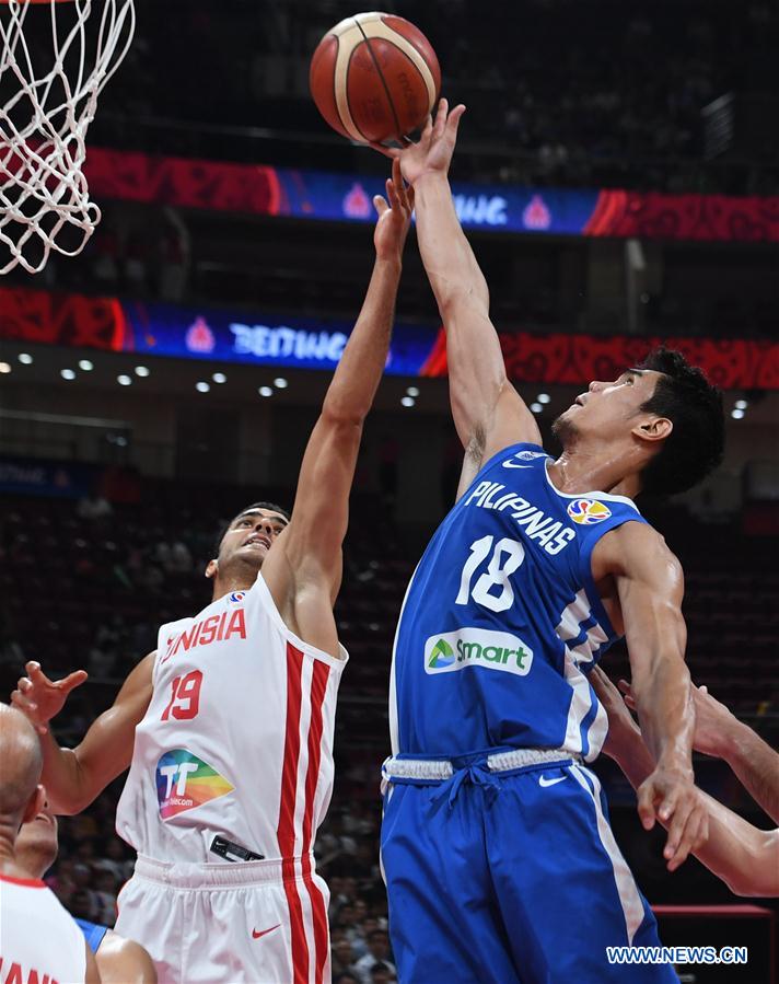 (SP)CHINA-BEIJING-BASKETBALL-FIBA WORLD CUP-GROUP N-TUN VS PHI(CN)
