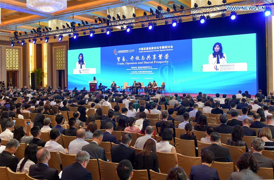 CHINA-BEIJING-CHINA DEVELOPMENT FORUM-SPECIAL SESSION (CN)