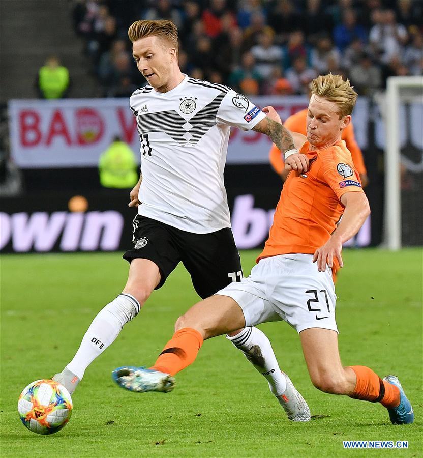 (SP)GERMANY-HAMBURG-SOCCER-UEFA EURO 2020 QUALIFYING-GERMANY VS THE NETHERLANDS
