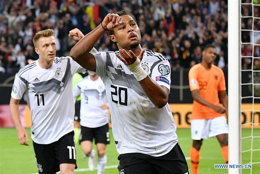 (SP)GERMANY-HAMBURG-SOCCER-UEFA EURO 2020 QUALIFYING-GERMANY VS THE NETHERLANDS