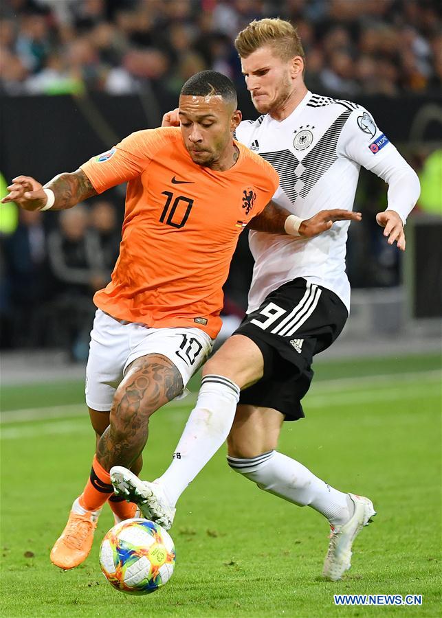 (SP)GERMANY-HAMBURG-SOCCER-UEFA EURO 2020 QUALIFYING-GERMANY VS THE NETHERLANDS