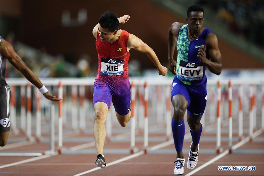 (SP)BELGIUM-BRUSSELS-ATHLETICS-IAAF DIAMOND LEAGUE-MEN'S 110M HURDLES