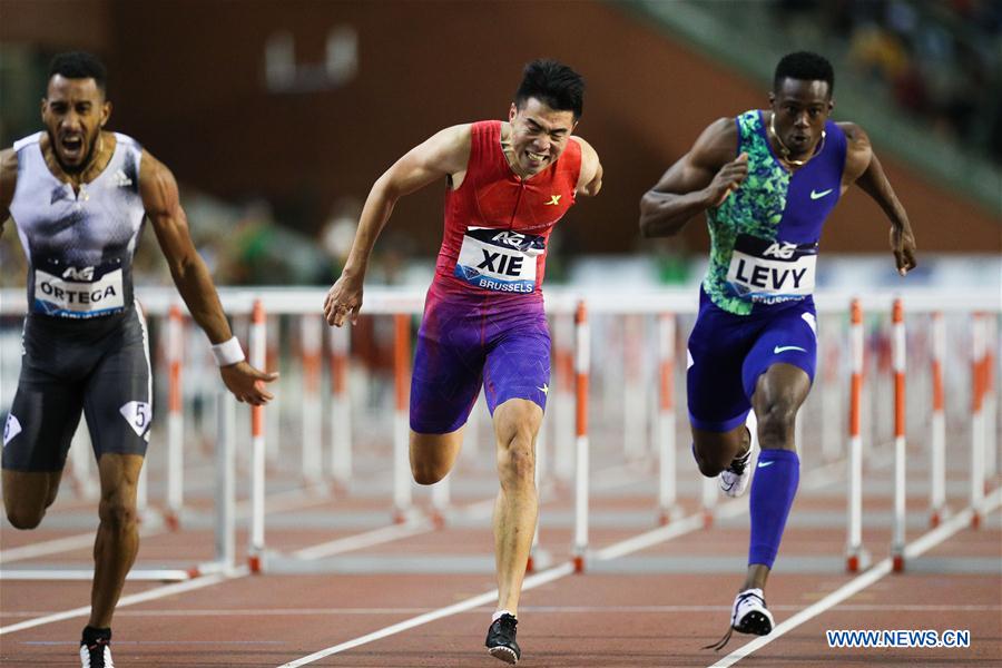 (SP)BELGIUM-BRUSSELS-ATHLETICS-IAAF DIAMOND LEAGUE-MEN'S 110M HURDLES