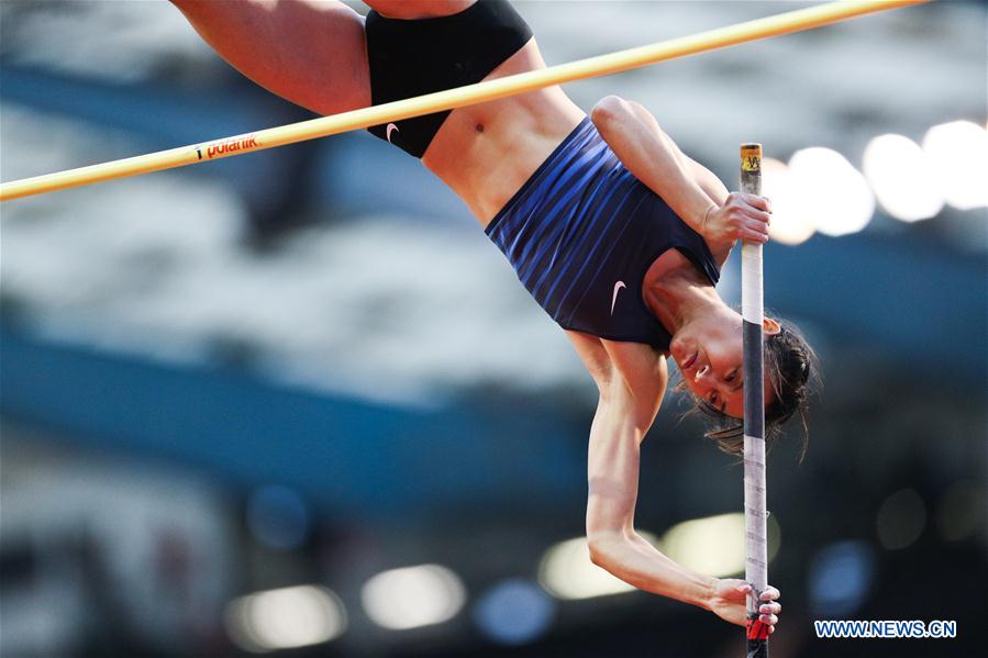(SP)BELGIUM-BRUSSELS-ATHLETICS-IAAF DIAMOND LEAGUE-WOMEN'S POLE VAULT