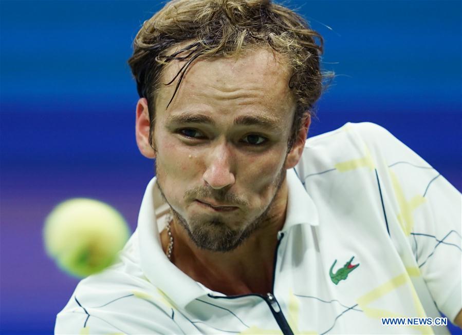 In pics men's singles semifinals at US Open Xinhua English.news.cn