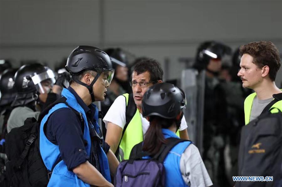 CHINA-HONG KONG-POLICE-MEDIA LIAISON TEAM (CN)