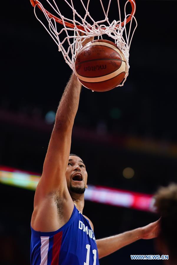(SP)CHINA-NANJING-BASKETBALL-FIBA WORLD CUP-GROUP L-AUSTRALIA VS DOMINICAN REPUBLIC (CN)