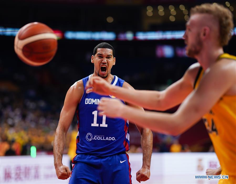 (SP)CHINA-NANJING-BASKETBALL-FIBA WORLD CUP-GROUP L-AUSTRALIA VS DOMINICAN REPUBLIC (CN)