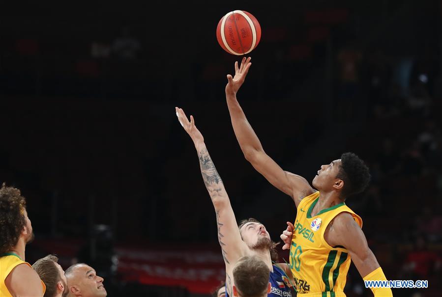 (SP)CHINA-SHENZHEN-BASKETBALL-FIBA WORLD CUP-GROUP K-BRA VS CZE(CN)
