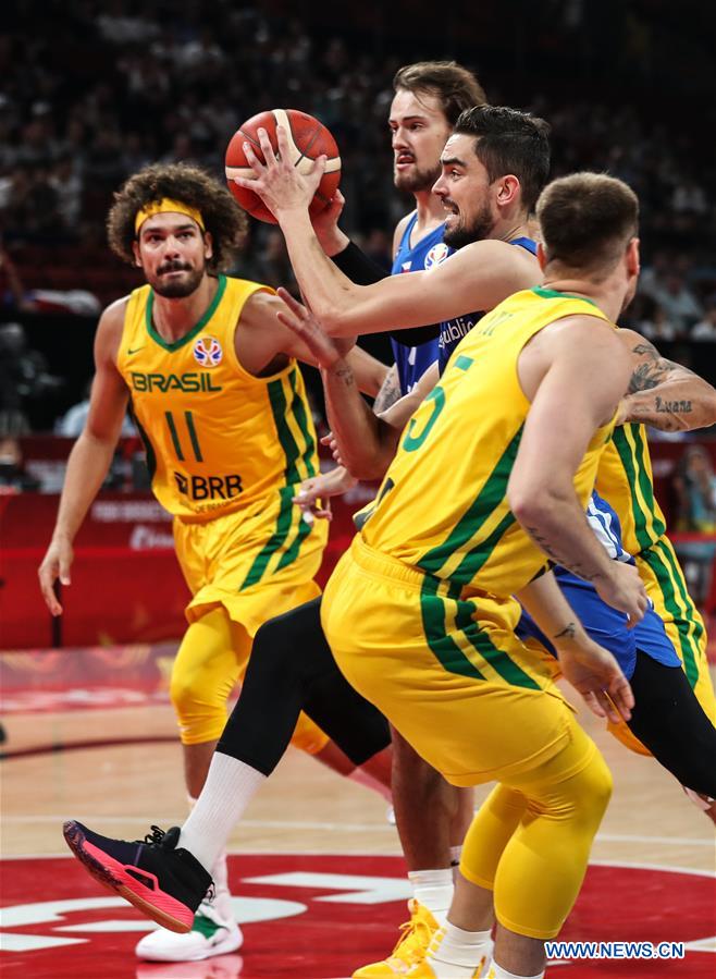 (SP)CHINA-SHENZHEN-BASKETBALL-FIBA WORLD CUP-GROUP K-BRA VS CZE(CN)