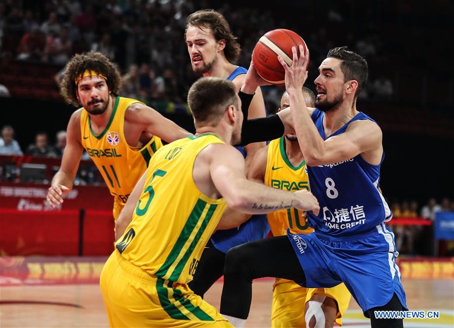 (SP)CHINA-SHENZHEN-BASKETBALL-FIBA WORLD CUP-GROUP K-BRA VS CZE(CN)