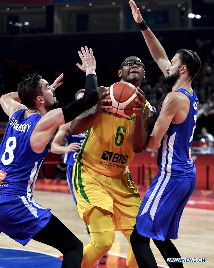 (SP)CHINA-SHENZHEN-BASKETBALL-FIBA WORLD CUP-GROUP K-BRA VS CZE(CN)