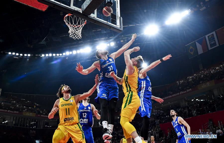 (SP)CHINA-SHENZHEN-BASKETBALL-FIBA WORLD CUP-GROUP K-BRA VS CZE(CN)