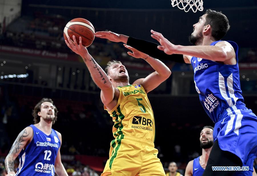 (SP)CHINA-SHENZHEN-BASKETBALL-FIBA WORLD CUP-GROUP K-BRA VS CZE(CN)