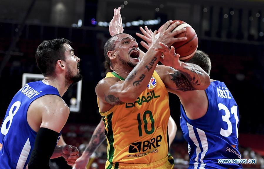 (SP)CHINA-SHENZHEN-BASKETBALL-FIBA WORLD CUP-GROUP K-BRA VS CZE(CN)