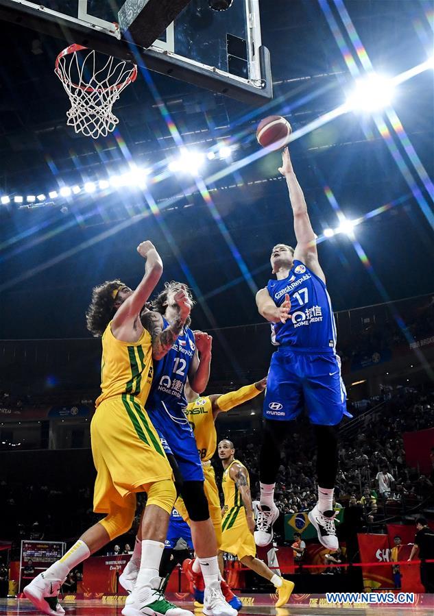 (SP)CHINA-SHENZHEN-BASKETBALL-FIBA WORLD CUP-GROUP K-BRA VS CZE(CN)
