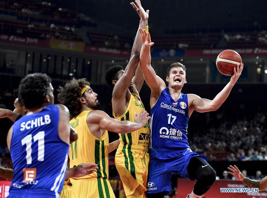 (SP)CHINA-SHENZHEN-BASKETBALL-FIBA WORLD CUP-GROUP K-BRA VS CZE(CN)