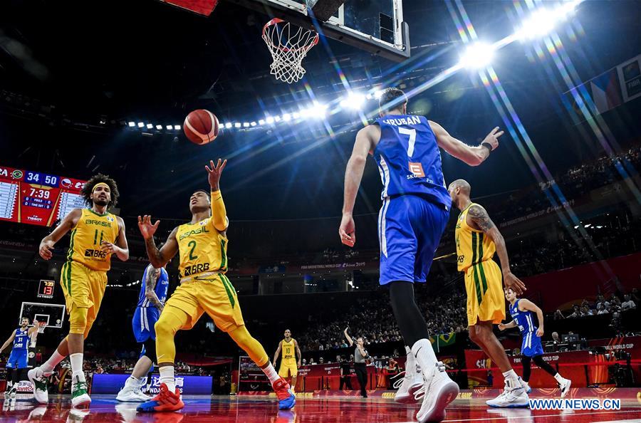 (SP)CHINA-SHENZHEN-BASKETBALL-FIBA WORLD CUP-GROUP K-BRA VS CZE(CN)