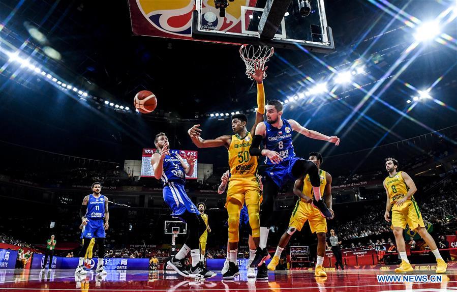 (SP)CHINA-SHENZHEN-BASKETBALL-FIBA WORLD CUP-GROUP K-BRA VS CZE(CN)