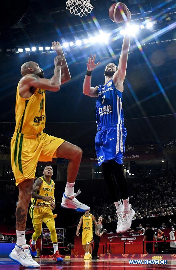 (SP)CHINA-SHENZHEN-BASKETBALL-FIBA WORLD CUP-GROUP K-BRA VS CZE(CN)