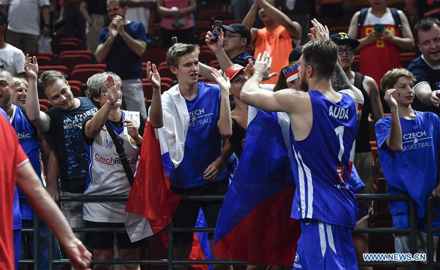 (SP)CHINA-SHENZHEN-BASKETBALL-FIBA WORLD CUP-GROUP K-BRA VS CZE(CN)