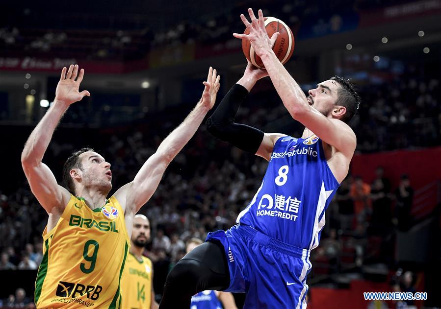 (SP)CHINA-SHENZHEN-BASKETBALL-FIBA WORLD CUP-GROUP K-BRA VS CZE(CN)