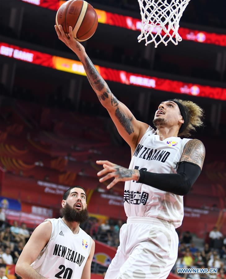 (SP)CHINA-DONGGUAN-BASKETBALL-FIBA WORLD CUP-GROUP O-NEW ZEALAND VS JAPAN (CN)