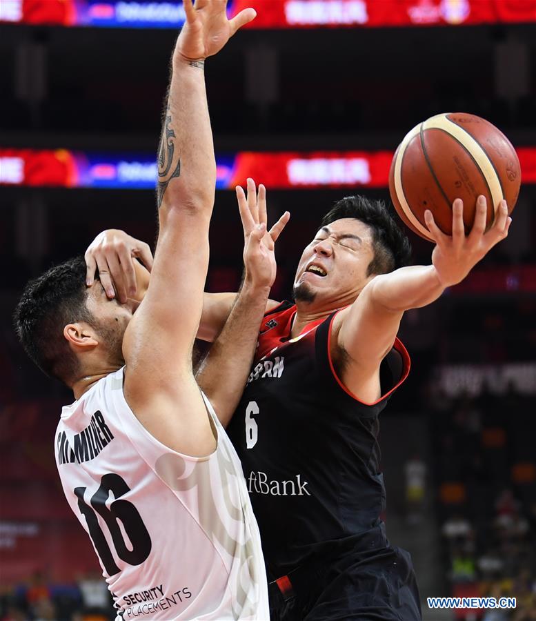 (SP)CHINA-DONGGUAN-BASKETBALL-FIBA WORLD CUP-GROUP O-NEW ZEALAND VS JAPAN (CN)
