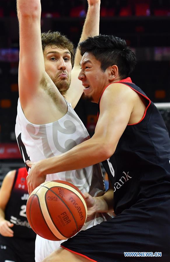 (SP)CHINA-DONGGUAN-BASKETBALL-FIBA WORLD CUP-GROUP O-NEW ZEALAND VS JAPAN (CN)