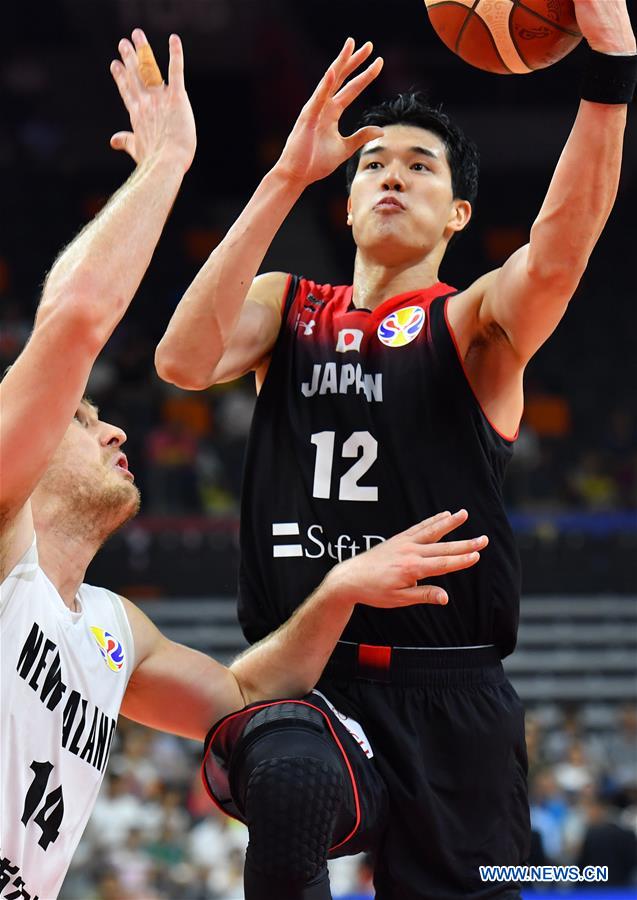 (SP)CHINA-DONGGUAN-BASKETBALL-FIBA WORLD CUP-GROUP O-NEW ZEALAND VS JAPAN (CN)