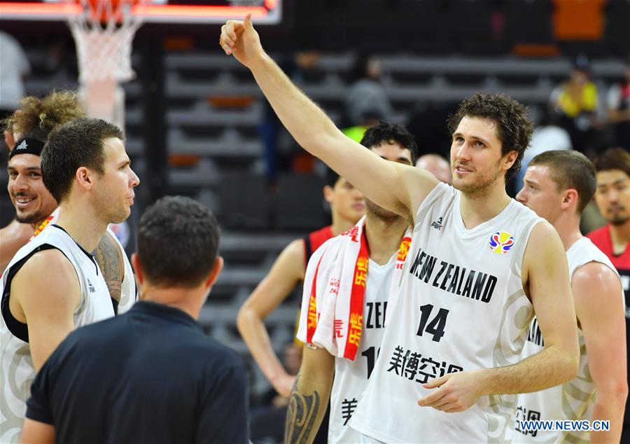 (SP)CHINA-DONGGUAN-BASKETBALL-FIBA WORLD CUP-GROUP O-NEW ZEALAND VS JAPAN (CN)