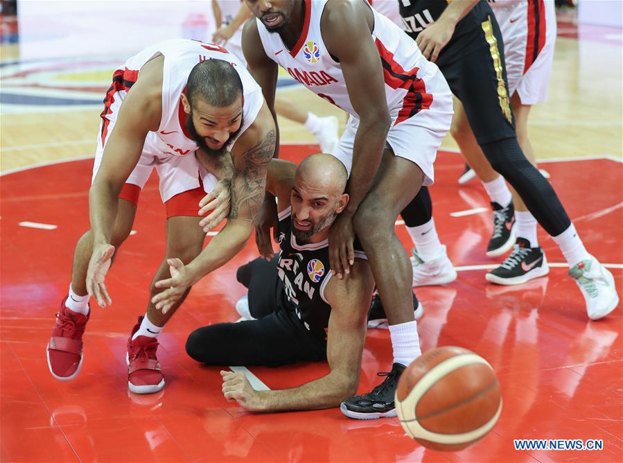 (SP)CHINA-SHANGHAI -BASKETBALL-FIBA WORLD CUP-GROUP P-CANADA VS JORDAN(CN)