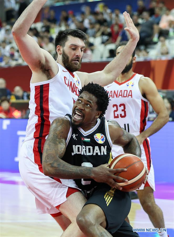 (SP)CHINA-SHANGHAI -BASKETBALL-FIBA WORLD CUP-GROUP P-CANADA VS JORDAN(CN)