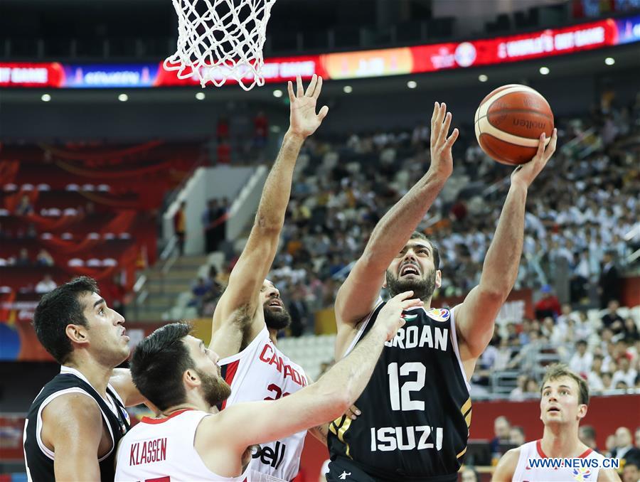 (SP)CHINA-SHANGHAI -BASKETBALL-FIBA WORLD CUP-GROUP P-CANADA VS JORDAN(CN)