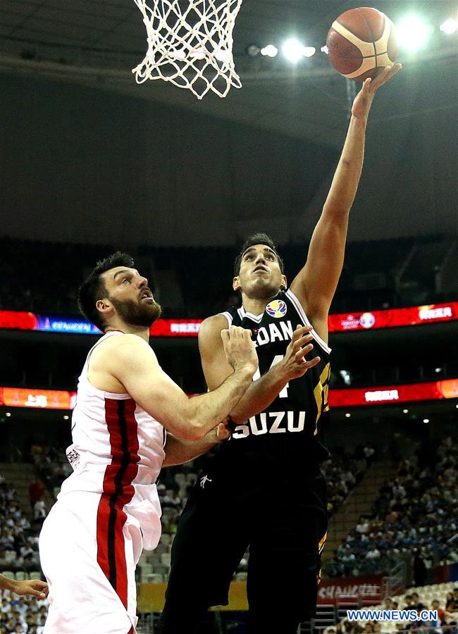 (SP)CHINA-SHANGHAI -BASKETBALL-FIBA WORLD CUP-GROUP P-CANADA VS JORDAN(CN)