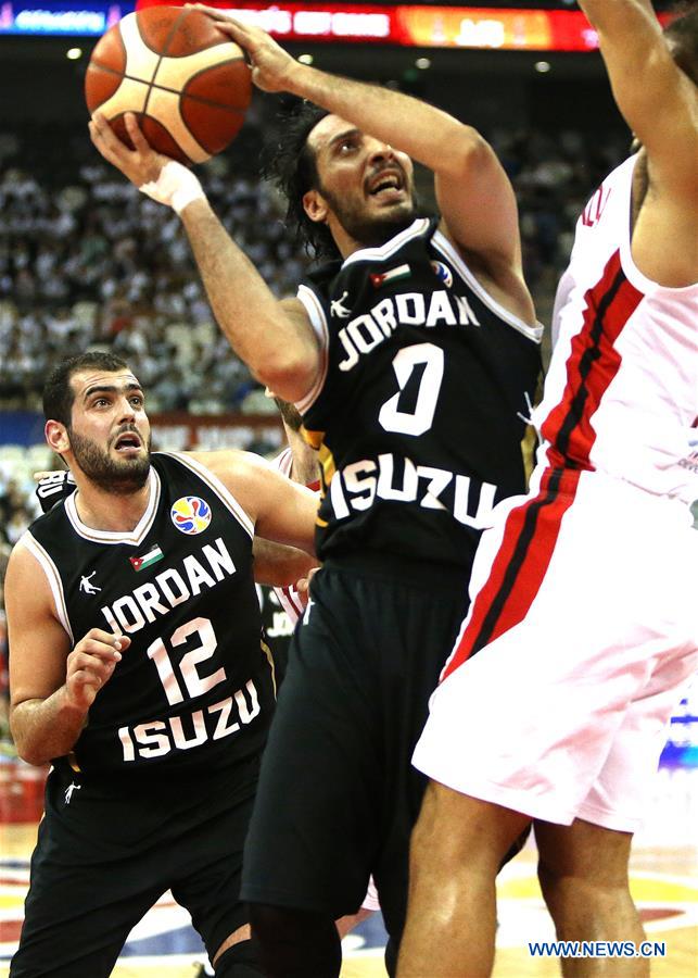 (SP)CHINA-SHANGHAI -BASKETBALL-FIBA WORLD CUP-GROUP P-CANADA VS JORDAN(CN)