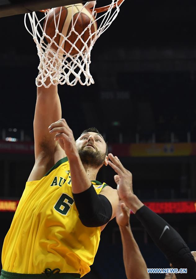 (SP)CHINA-NANJING-BASKETBALL-FIBA WORLD CUP-GROUP L-AUSTRALIA VS DOMINICAN REPUBLIC (CN)