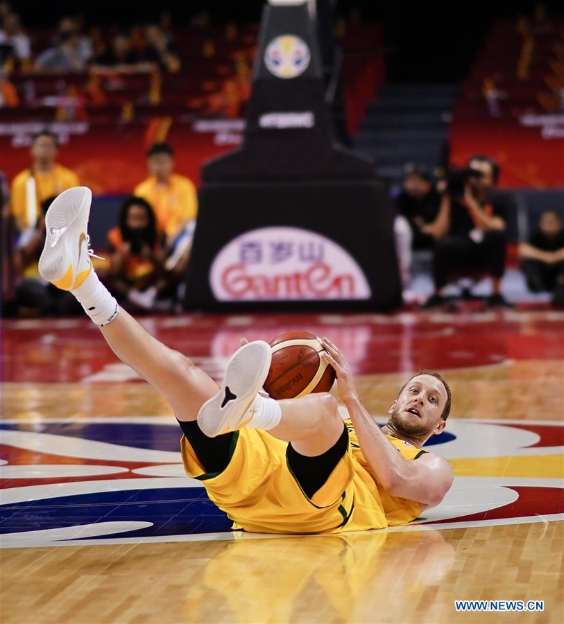 (SP)CHINA-NANJING-BASKETBALL-FIBA WORLD CUP-GROUP L-AUSTRALIA VS DOMINICAN REPUBLIC (CN)