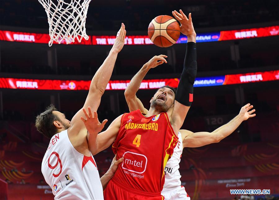 (SP)CHINA-DONGGUAN-BASKETBALL-FIBA WORLD CUP-GROUP O-TUR VS MNE(CN)