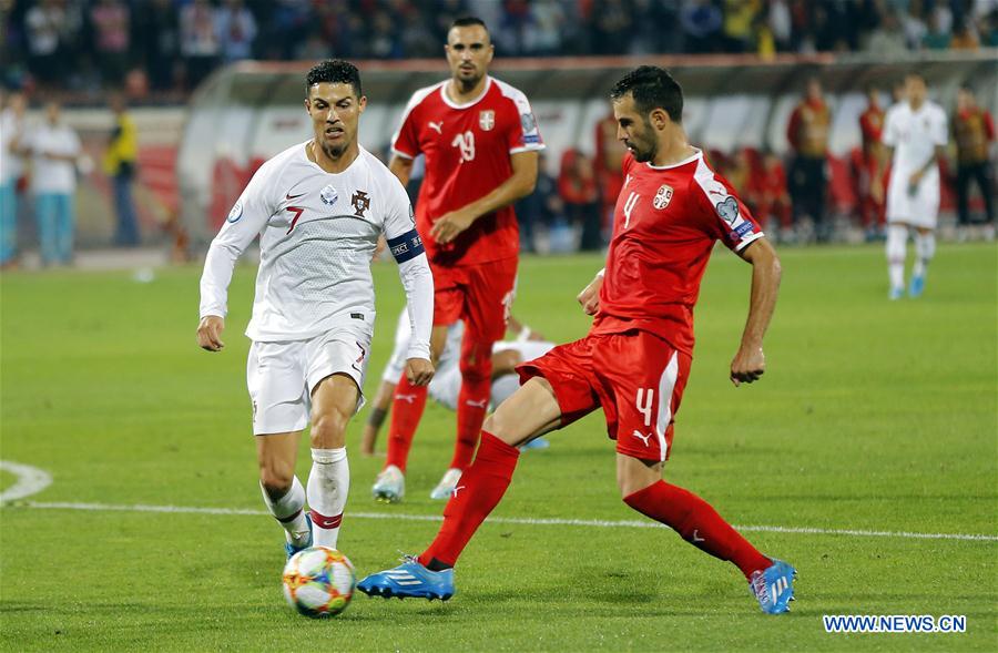 (SP)SERBIA-BELGRADE-FOOTBALL-UEFA EURO 2020-QUALIFIER-GROUP B-SERBIA VS PORTUGAL