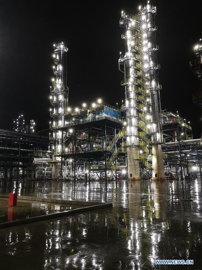BRUNEI-CHINA-JOINT PETROCHEMICAL VENTURE-PRODUCTION 