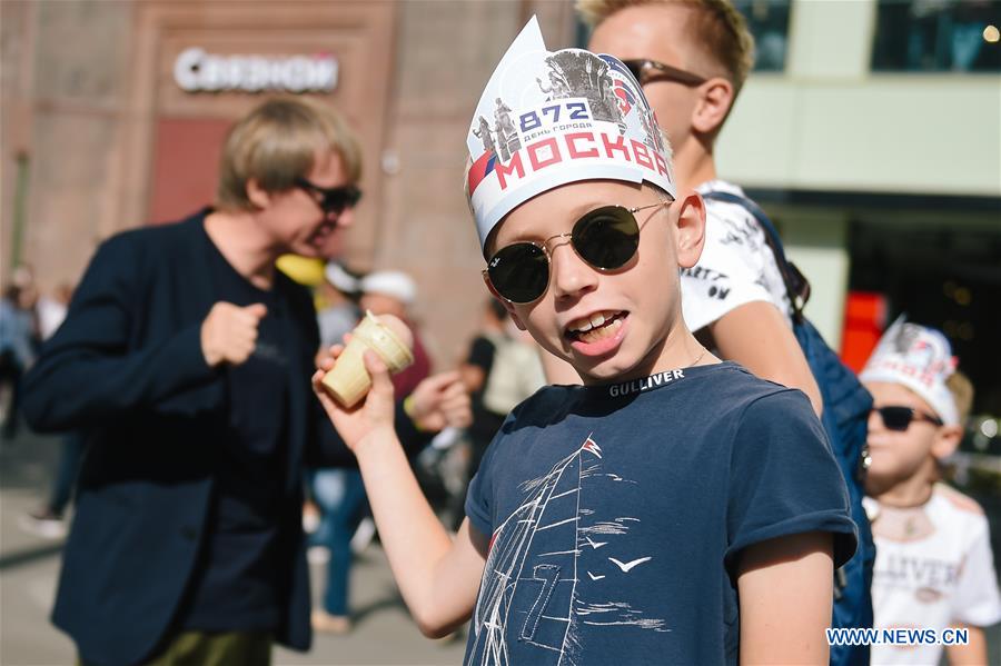 RUSSIA-MOSCOW-CITY DAY-CELEBRATIONS