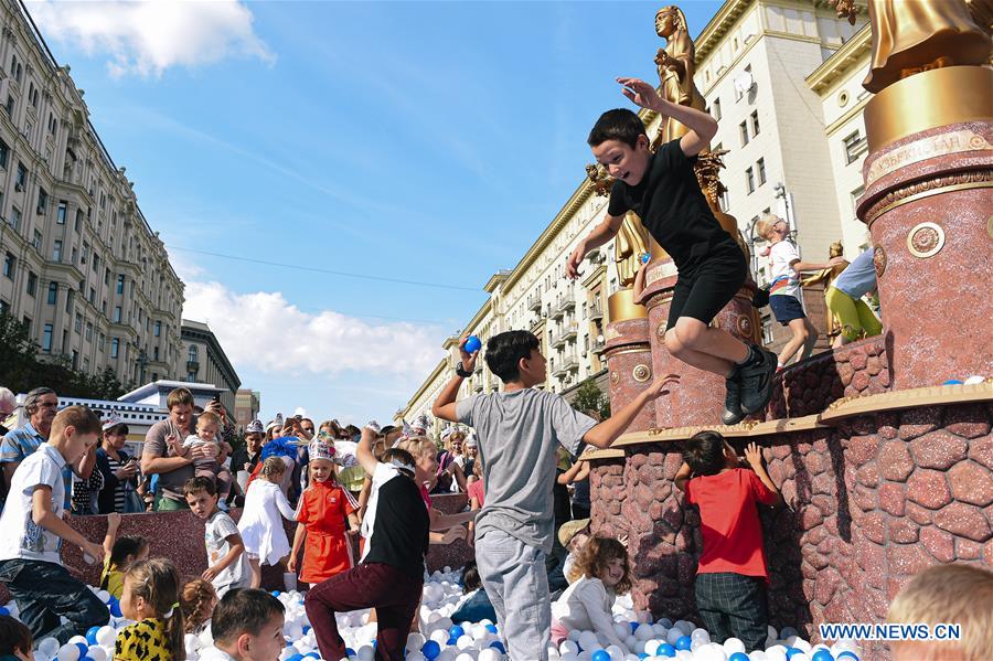 RUSSIA-MOSCOW-CITY DAY-CELEBRATIONS