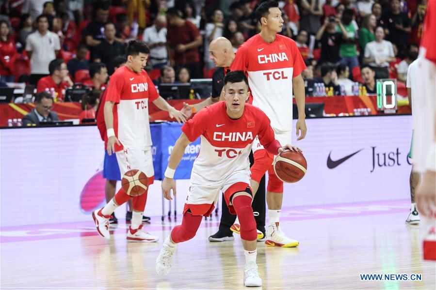 (SP)CHINA-GUANGZHOU-BASKETBALL-FIBA WORLD CUP-GROUP M-CHN VS NGR(CN)