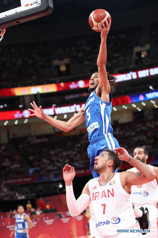 (SP)CHINA-BEIJING-BASKETBALL-FIBA WORLD CUP-GROUP N-IRI VS PHI (CN)