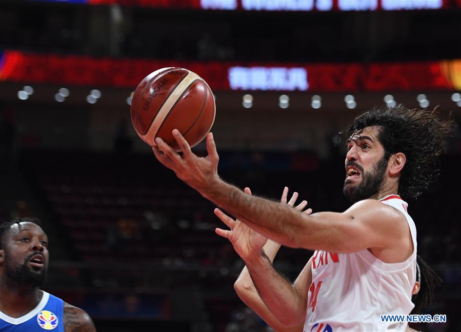 (SP)CHINA-BEIJING-BASKETBALL-FIBA WORLD CUP-GROUP N-IRI VS PHI (CN)